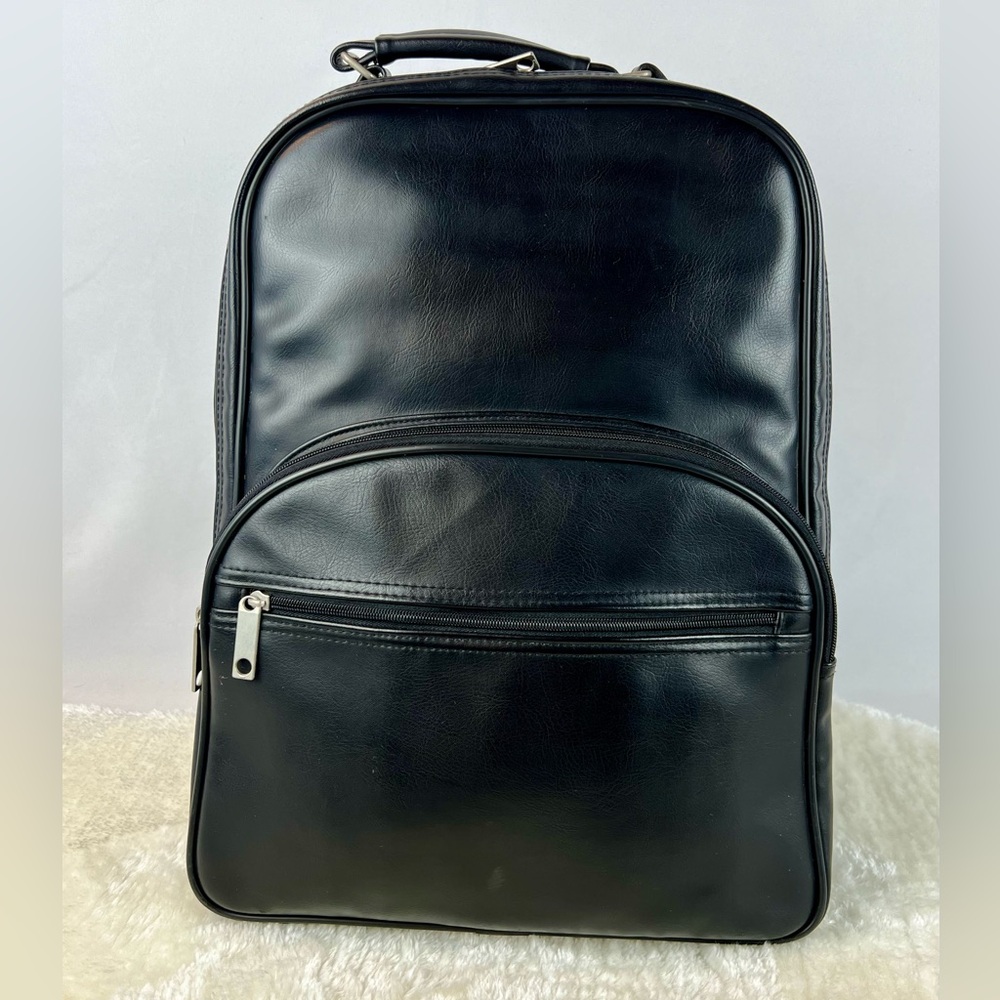 Rolling Backpack with shoulder straps.